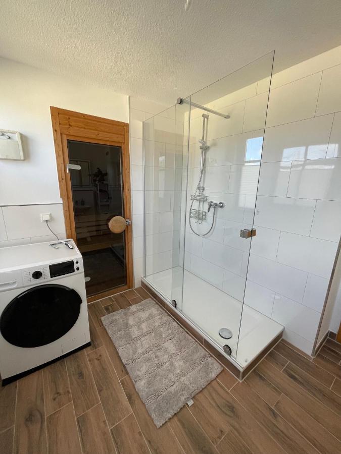 Reetdachhaus Hasel 2 Villa Poseritz Exteriör bild