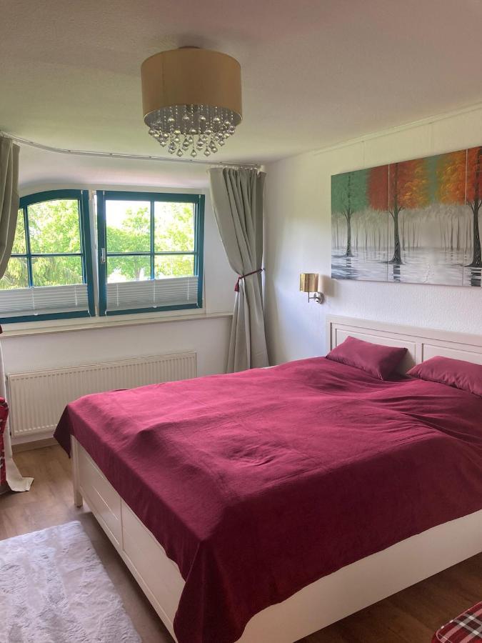 Reetdachhaus Hasel 2 Villa Poseritz Exteriör bild