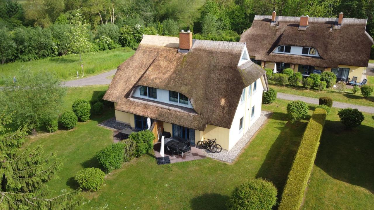 Reetdachhaus Hasel 2 Villa Poseritz Exteriör bild